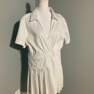ZARA SHORT BOX PLEAT JUMPSUIT DRESS